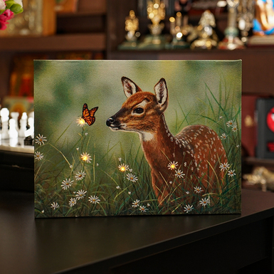 Wall painting "Deer" by Nitsche (replica) photo