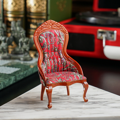 Купить миниатюру "Мягкое кресло с подголовником" фото 1