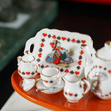 чайный столик в миниатюре фото 1