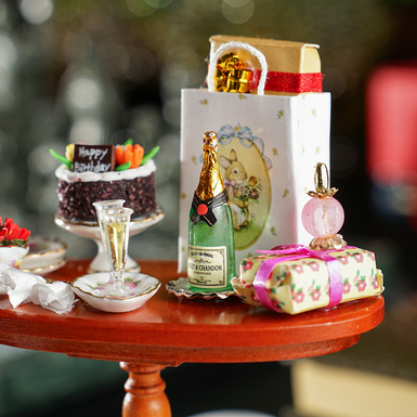 декоративный стол с подарками фото 1