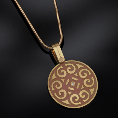 золотой кулон фото