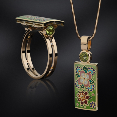 кольцо с бриллиантами фото