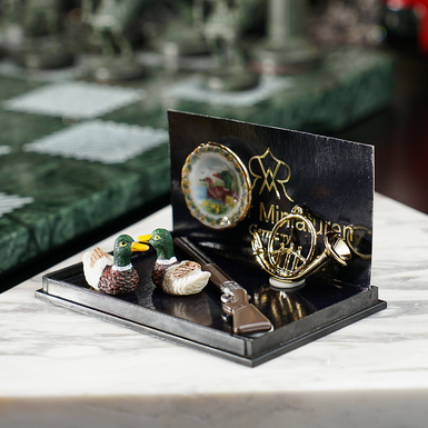 подарок охотнику в миниатюре фото 1