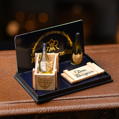 миниатюрная коробка с шомпанским фото 1