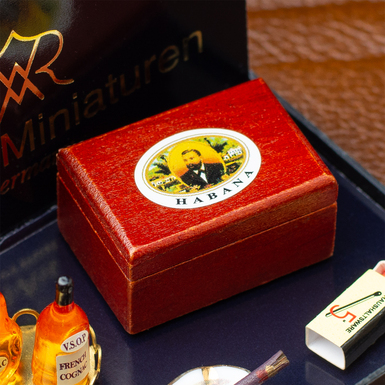 мініатюрна коробка для сигар фото 1