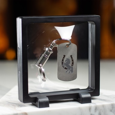 купить брелок из титана фото