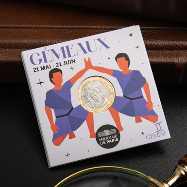 Купить коллекционную монету "Zodiac Gemini" фото 1