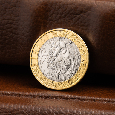 Купити колекційну монету "Zodiac Leo" фото 1