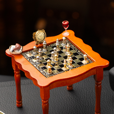 миниатюрные декоративные шахматы фото 1