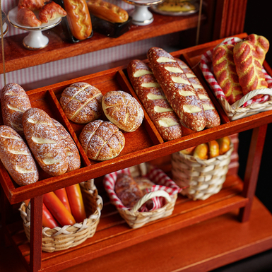 мініатюрна декоративна випічка фото 1