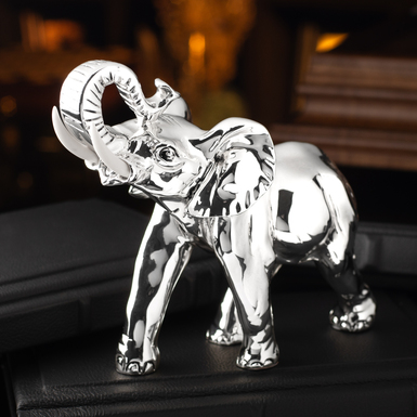 Купити срібну статуетку слона фото 1