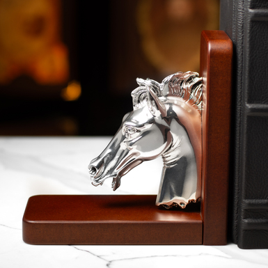 тримач для книг з головою коня фото 1