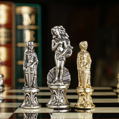 chess set italian production photo