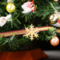миниатюрная украшенная елка фото 1