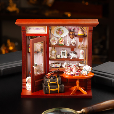 Купити мініатюру "Антикварний магазин з підсвічуванням" фото 1