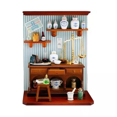 wow video Миниатюра "Аптека" от Reutter Miniaturen