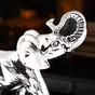 wow video Посріблена статуетка "Гордовитий слон" від ArtBe