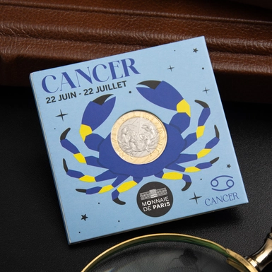 wow video Колекційна монета "Zodiac Cancer", 5 євро