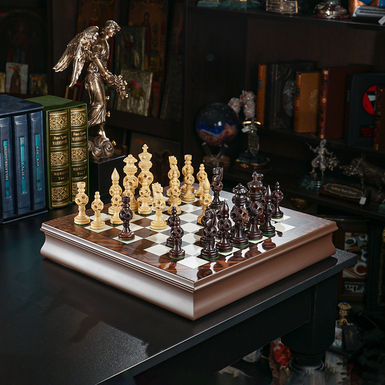 Chess on the board photo