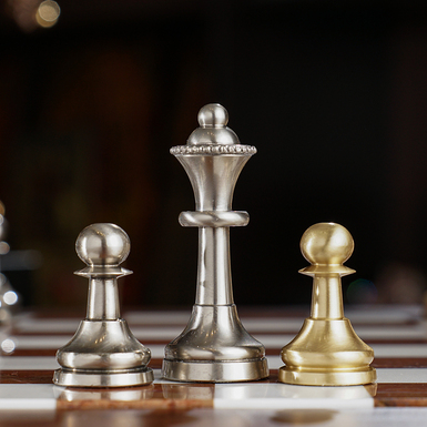 chess set italian production photo