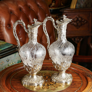 Графины из серебра фото