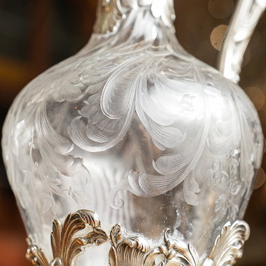 Старинный графин фото