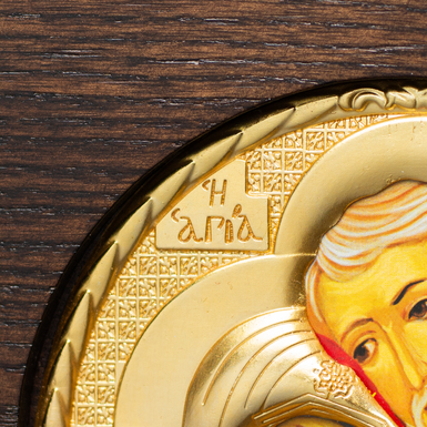 икона с посеребрением фото