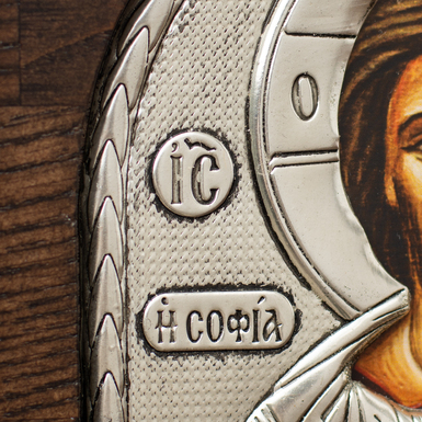 икона с посеребрением фото