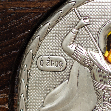 икона с посеребрением фото