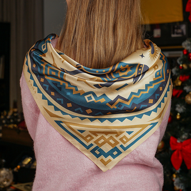 Купить шелковый платок фото 1