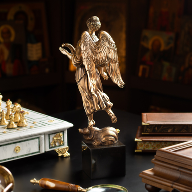 photo of a figurine for an office