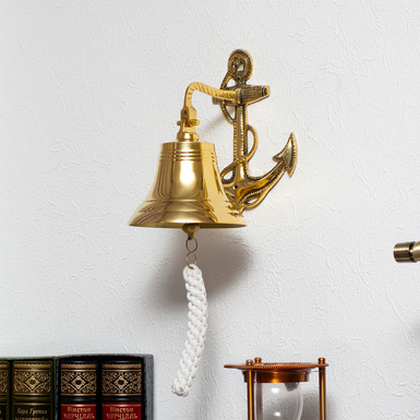 Морской колокол "Рында Посейдона" из латуни от Ross London фото