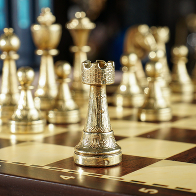 Chess on the board photo