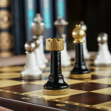 Chess on the board photo
