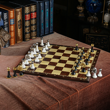 Knight and pawn photo