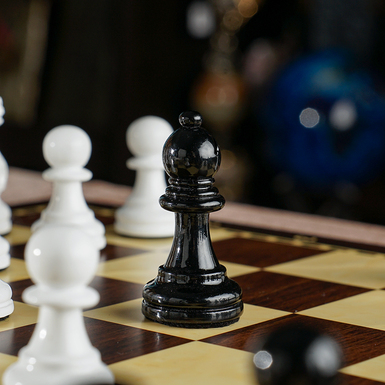 Chess on the board photo