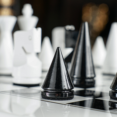 Chess on the board photo