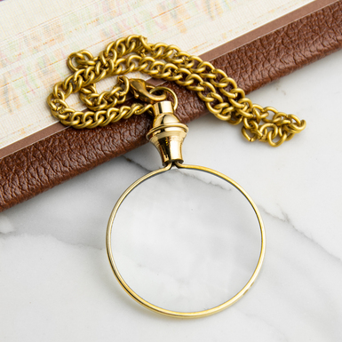 Brass "Magic Magnifier" Keychain by Ross London photo