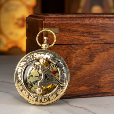 Compass keychain photo
