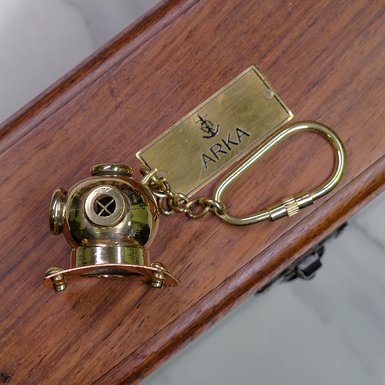 Keychain compass photo