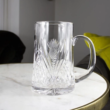 wow video Хрустальная кружка для пива "Scotland" от Royal Buckingham, Великобритания