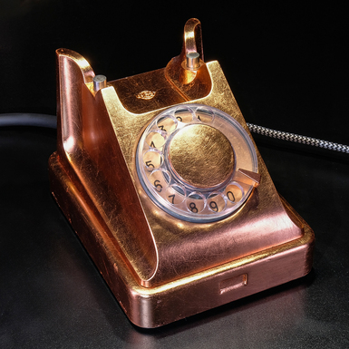Telephone Table Lamp with Touch Switch photo