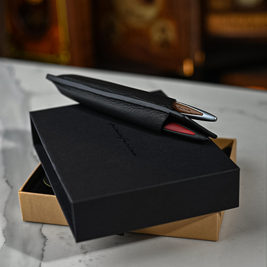 кожаный футляр для ручек от Pininfarina фото 1