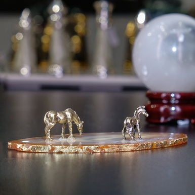 миниатюра с позолотой фото