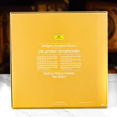 платівка Wolfgang Amadeus Mozart – Die Groben Symphonien, Karl Böhm 5 LP фото