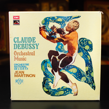 Виниловая пластинка Claude Debussy, Orchestre National De L'O.R.T.F., Jean Martinon – Orchestral Music 5 LP Set (1974) фото