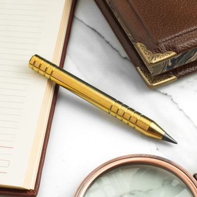"Golden Writing" fountain pen photo