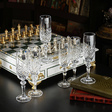 набір кришталевих келихів 6 шт. фото 1