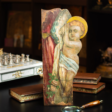 Купить старинную икону Иисуса Христа