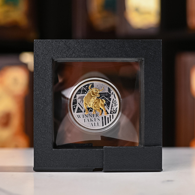 Купить серебряную монету фото 1